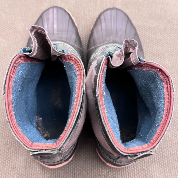 Vintage Sorel Front Zip Fleece Lined Boots - Picture 10 of 12